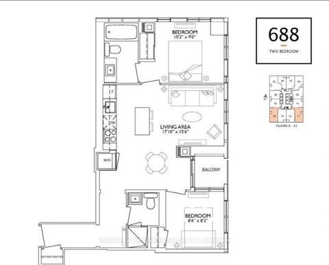 Photo 26 at 3302 - 1 Yorkville Avenue, Annex, Toronto