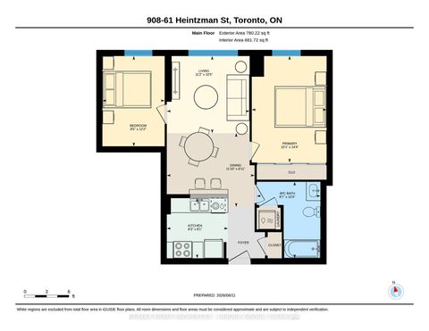Photo 43 at 908 - 61 Heintzman Street, Junction Area, Toronto