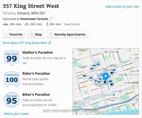 Photo 39 at 201 - 357 King Street W, Waterfront Communities C1, Toronto