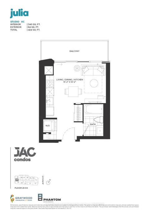 Photo 7 at 3204 - 308 Jarvis Street, Waterfront Communities C8, Toronto