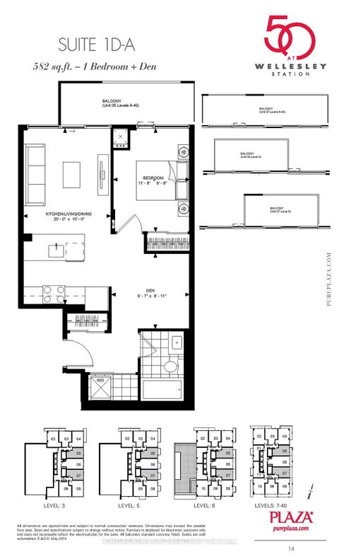 Photo 49 at 705 - 50 Wellesley Street E, Yonge Corridor, Toronto