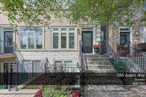 Photo 0 at 386 Jones Avenue W, Jones, Toronto
