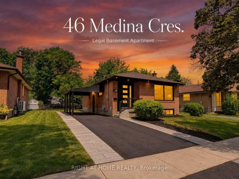 Photo 0 at 46 Medina Crescent, Bendale, Toronto