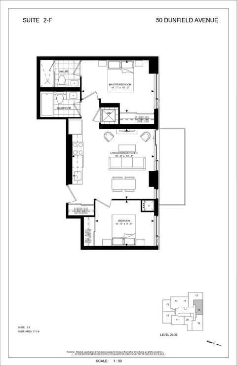 Photo 8 at 3018 - 50 Dunfield Avenue, Mount Pleasant West, Toronto