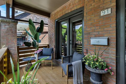 Photo 4 at 91 Hiltz Avenue, South Riverdale, Toronto