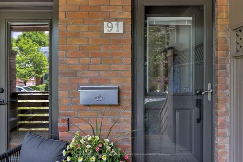Photo 5 at 91 Hiltz Avenue, South Riverdale, Toronto