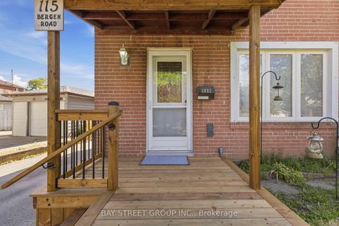 Photo 2 at 115 Bergen Road, Dorset Park, Toronto