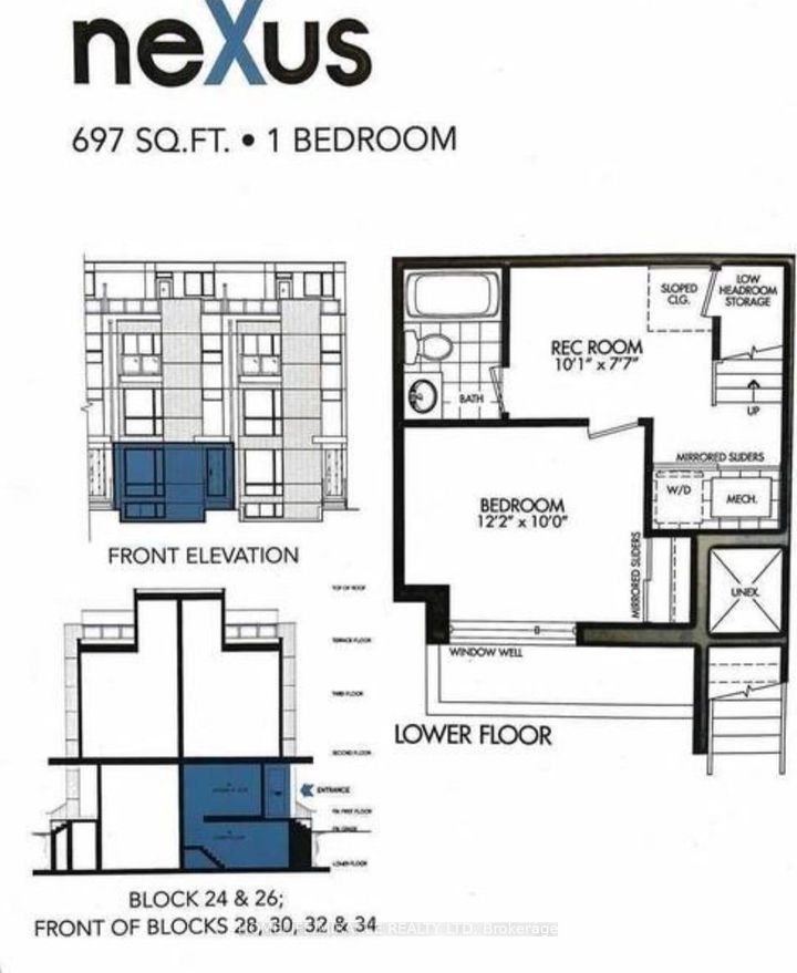 Photo 2 at 122 - 32 Fieldway Road, City Centre West, Toronto