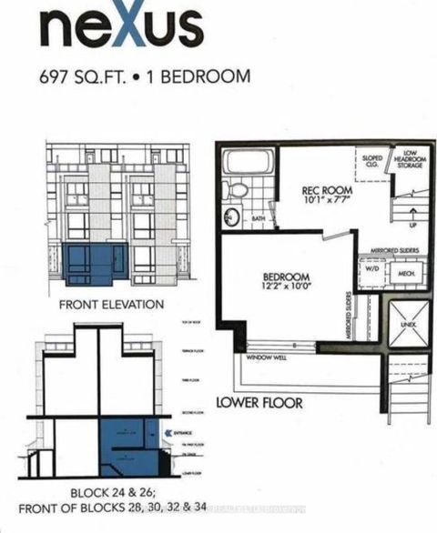 Photo 2 at 122 - 32 Fieldway Road, City Centre West, Toronto