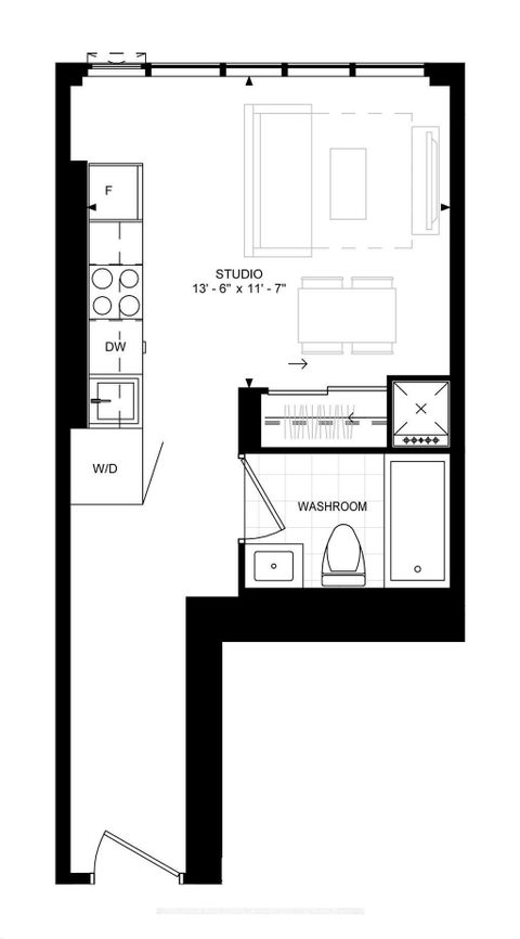 Photo 1 at 2029 - 400 king Street W, Waterfront Communities C1, Toronto