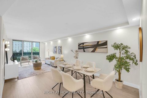 Photo 5 at 609 - 812 Burnhamthorpe Road, Markland Wood, Toronto