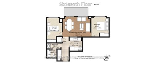 Photo 1 at 1626 - 700 Humberwood Boulevard, Clairville, Toronto