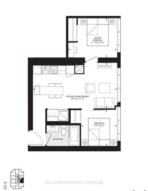 Photo 1 at 6006 - 11 Yorkville Avenue, Annex, Toronto
