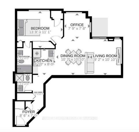 Photo 13 at 701 - 100 Hayden Street, Yonge Corridor, Toronto