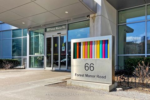 Photo 4 at 1909 - 66 Forest Manor Road, Henry Farm, Toronto
