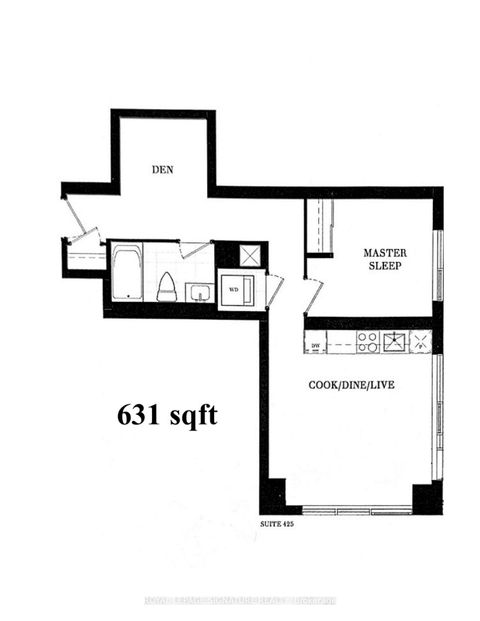 Photo 3 at 525 - 15 Mercer Street, Waterfront Communities C1, Toronto