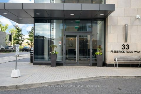 Photo 1 at 711 - 33 Frederick Todd Way, Thorncliffe Park, Toronto