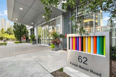 Photo 3 at 606 - 62 Forest Manor Road, Henry Farm, Toronto
