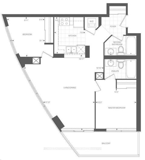 Photo 32 at 604 - 215 Sherway Gardens Road, City Centre West, Toronto