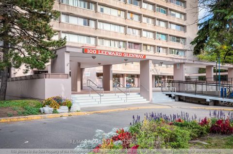 Photo 1 at 1401 - 100 Leeward Glenway, Flemingdon Park, Toronto