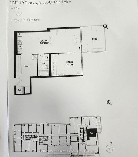 Photo 1 at 1014 - 158 Front Street E, Moss Park, Toronto