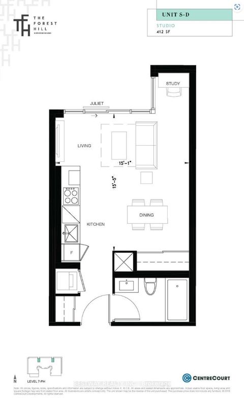 Photo 17 at 1611 - 2020 Bathurst Street, Cedarvale, Toronto