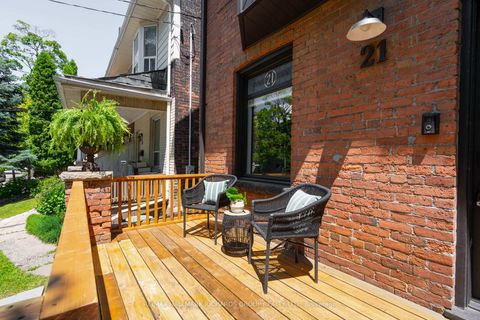Photo 1 at 21 Bertmount Avenue, South Riverdale, Toronto