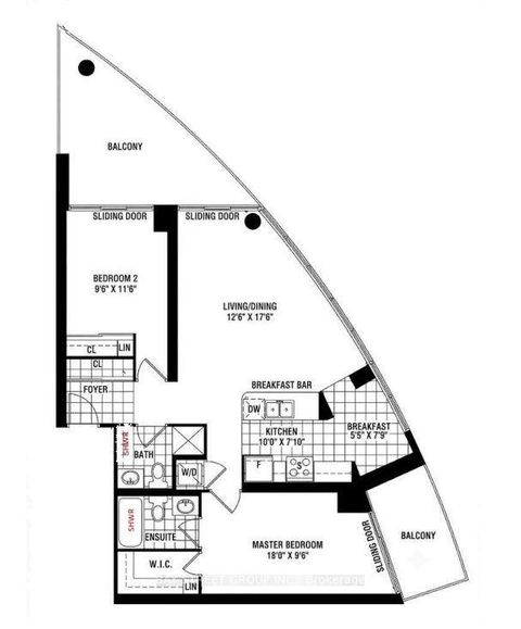 Photo 43 at 1811 - 30 Grand Trunk Crescent, Waterfront Communities C1, Toronto