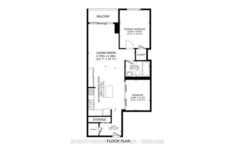 Photo 18 at 1123 - 5233 Dundas Street W, City Centre West, Toronto