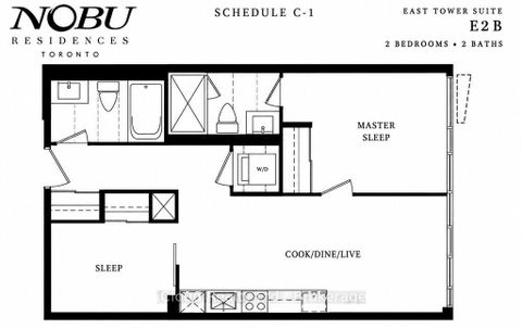 Photo 13 at 2907 - 15 Mercer Street, Waterfront Communities C1, Toronto