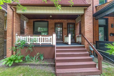 Photo 1 at 353 St Clarens Avenue, Dufferin Grove, Toronto
