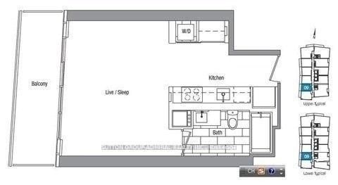 Photo 1 at 1709 - 75 Queens Wharf Road, Waterfront Communities C1, Toronto