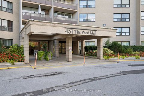 Photo 2 at 807 - 451 The West Mall, Etobicoke West Mall, Toronto