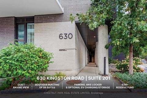 Photo 0 at 201 - 630 Kingston Road, The Beaches, Toronto