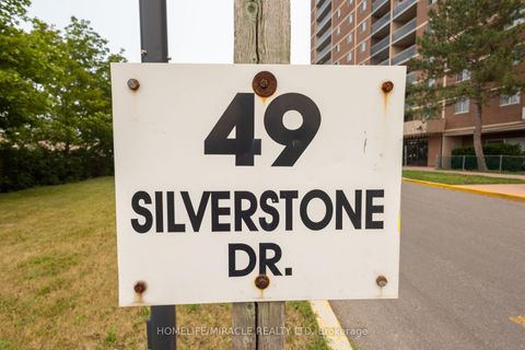 Photo 1 at 1007 - 49 Silverstone Drive, Jamestown, Toronto