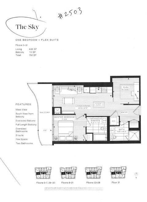 Photo 11 at 2503 - 15 Holmes Avenue, Willowdale East, Toronto