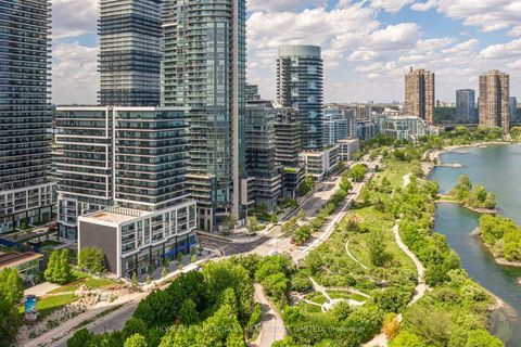 Photo 2 at 407 - 65 Annie Craig Drive, Mimico, Toronto