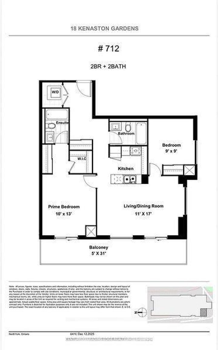 Photo 13 at 712 - 18 Kenaston Gardens, Bayview Village, Toronto