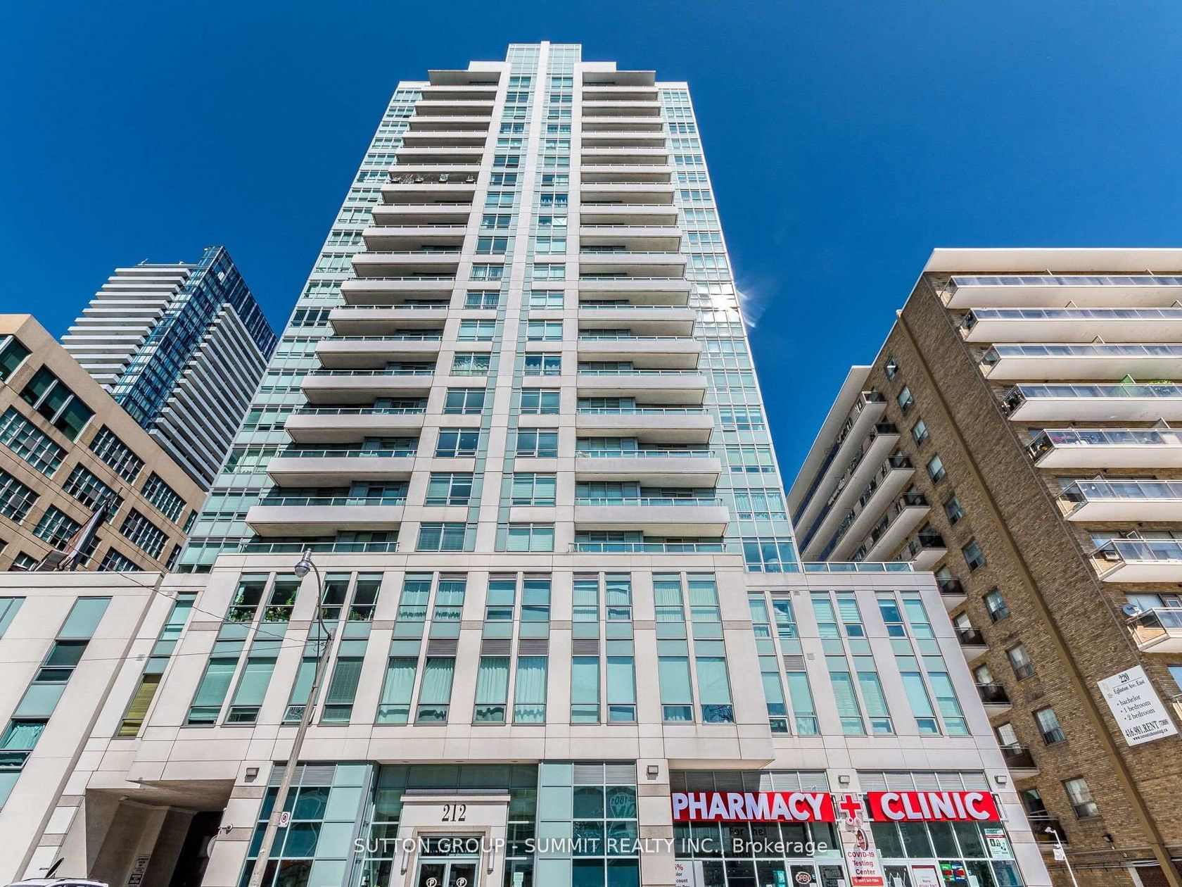 1704 - 212 Eglinton Avenue E, Mount Pleasant East, Toronto photo 3