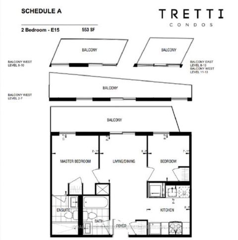 Photo 5 at 720 - 30 Tretti Way, Clanton Park, Toronto