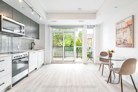 Photo 1 at 211 - 2300 St Clair Avenue W, Junction Area, Toronto