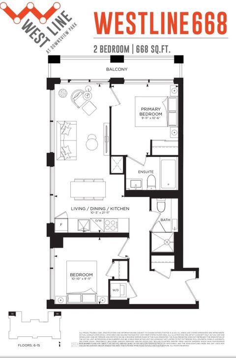 Photo 32 at 908 - 1100 Sheppard Avenue W, York University Heights, Toronto