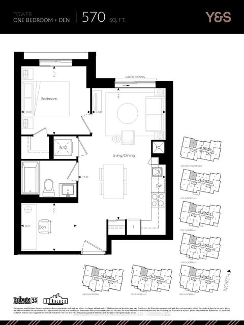 Photo 18 at 1109 - 20 Soudan Avenue, Mount Pleasant West, Toronto