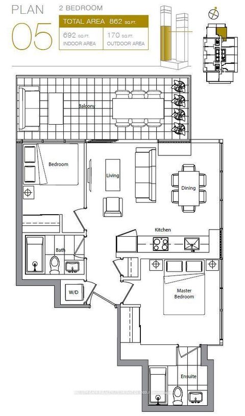 Photo 5 at 4805 - 3 Concord Cityplace Way, Waterfront Communities C1, Toronto