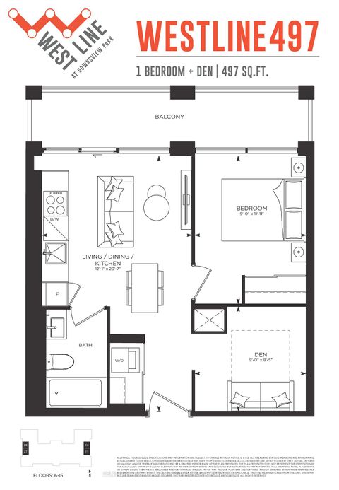 Photo 13 at 1511 - 1100 Sheppard Avenue W, York University Heights, Toronto