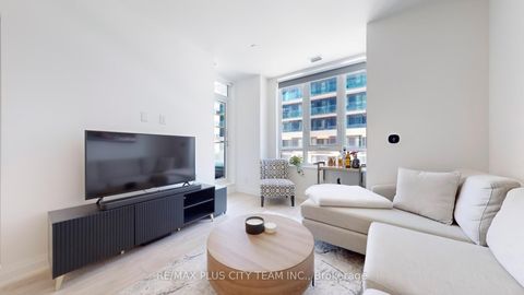 Photo 2 at 205 - 70 Annie Craig Drive W, Mimico, Toronto