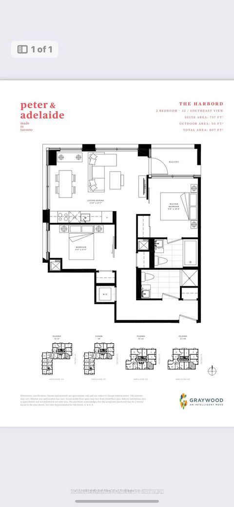 Photo 13 at 4106 - 108 Peter Street, Waterfront Communities C1, Toronto