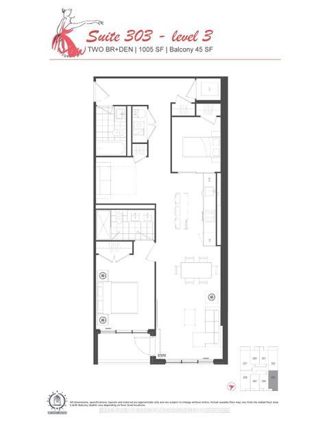 Photo 15 at 303 - 800 Broadview Avenue, Danforth, Toronto