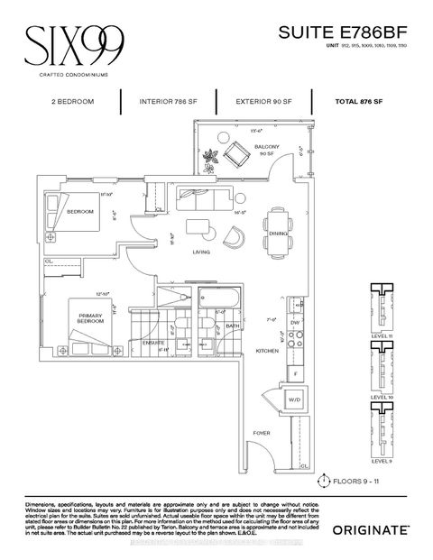 Photo 2 at 1109 - 699 Sheppard Avenue E, Bayview Village, Toronto