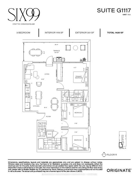 Photo 2 at 1103 - 699 Sheppard Avenue E, Bayview Village, Toronto
